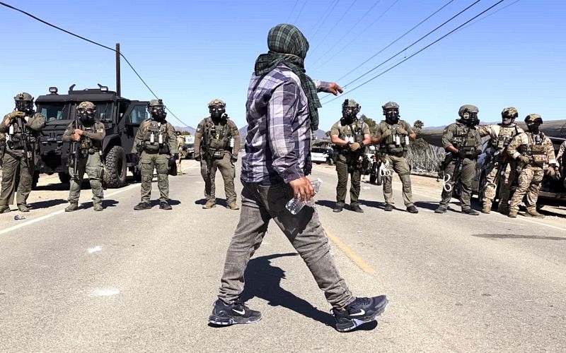 Protesters Attacked In Illinois ICE Clash As Sen. Durbin Calls Out Trump Admin