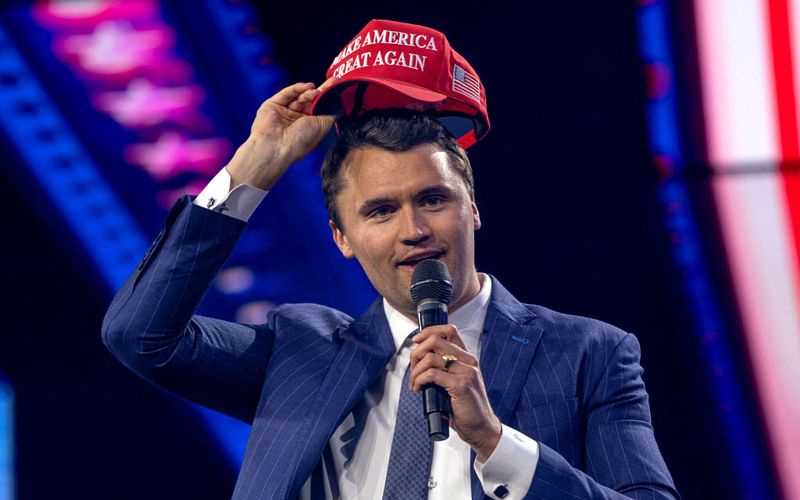 Trump Seizes on Charlie Kirk’s Killing to Fuel Campaign of Political Retaliation and Crackdown