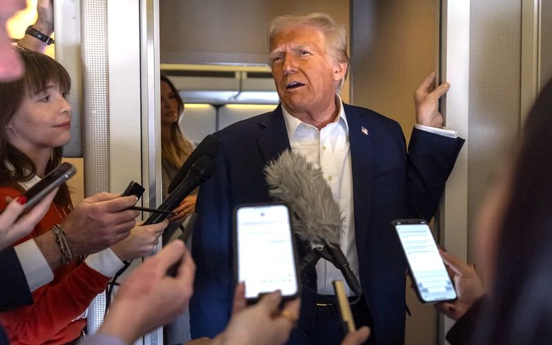 Trump Hints at Desire for Third Term but Rules Out VP Run