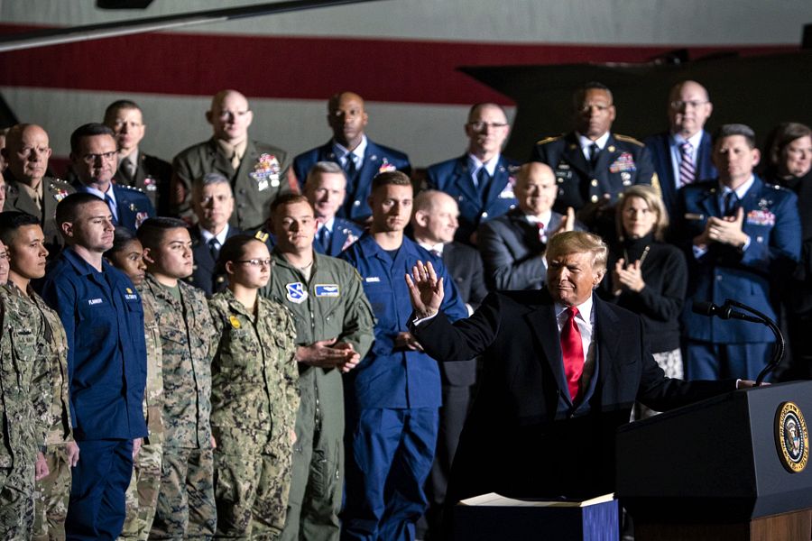 Veterans Denounce Trump as Fears of a Politicized Military Surge