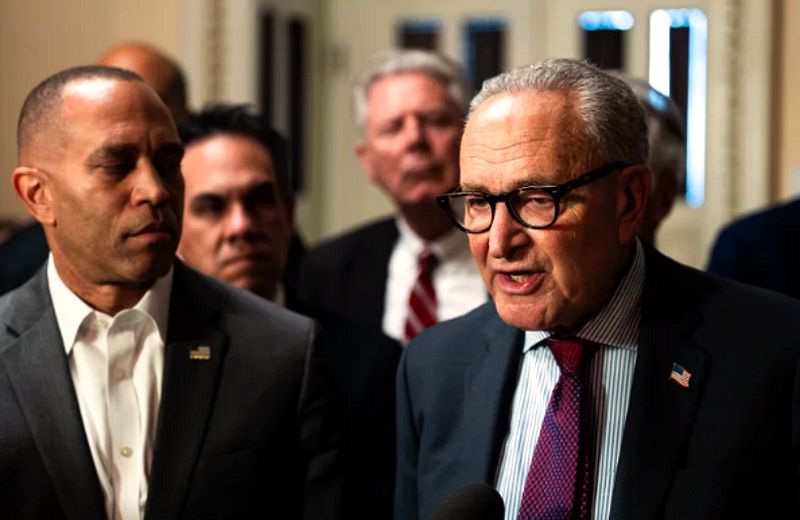Democrats Turn on Schumer as Party Erupts Over Shutdown Surrender